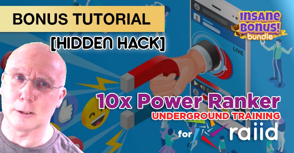 Bonus 10x Power for RAIID